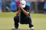 Adam dejected after finishing second at the 2012 British Open